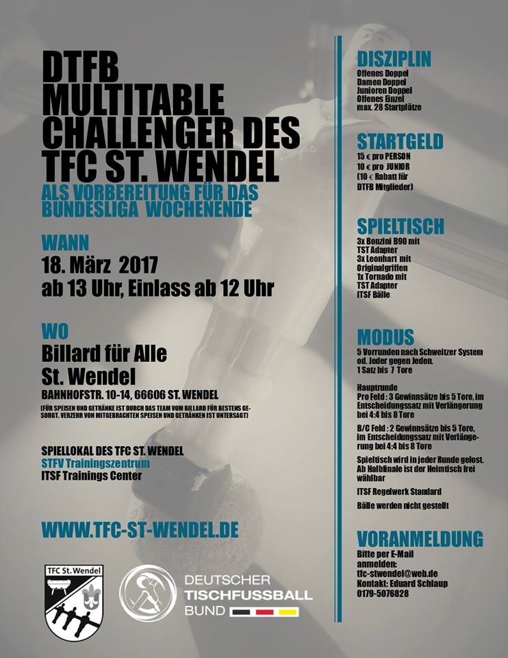 Multitable ST.Wendel 18.03.2017